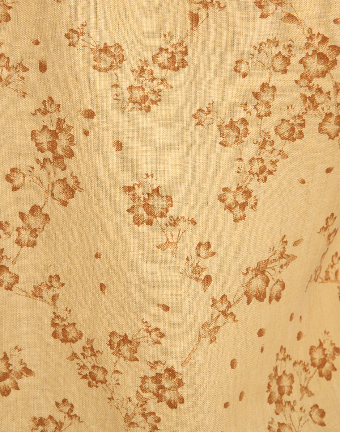 Printed Casual Linen Shirt