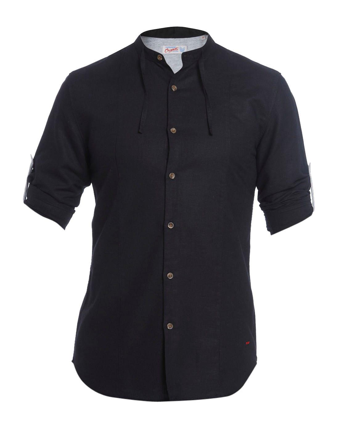 Solid Casual Linen Shirt