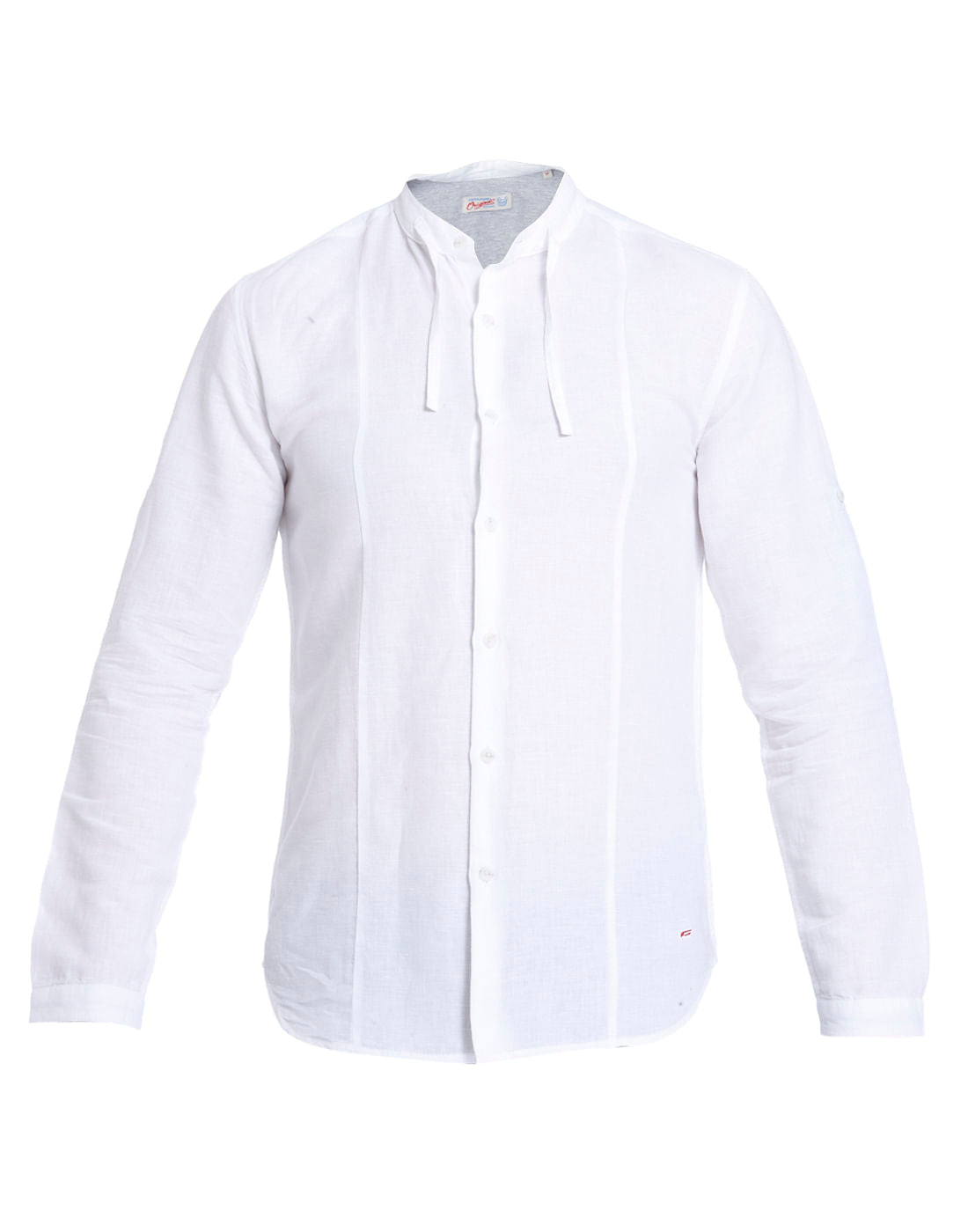 Solid Casual Linen Shirt