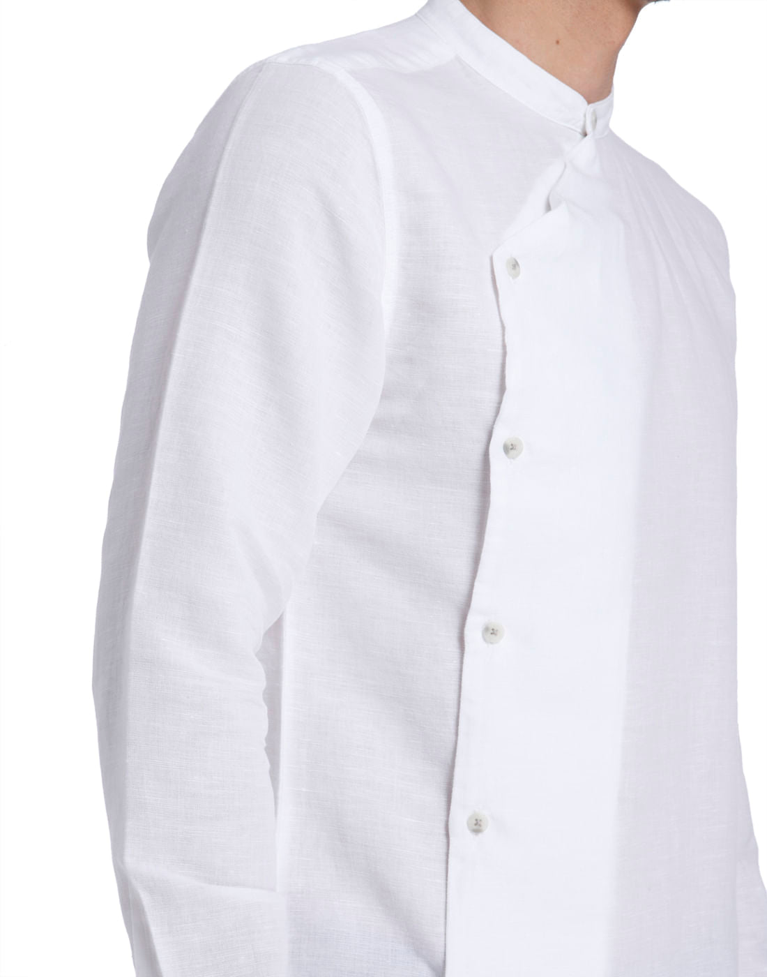 Casual Solid Linen Shirt