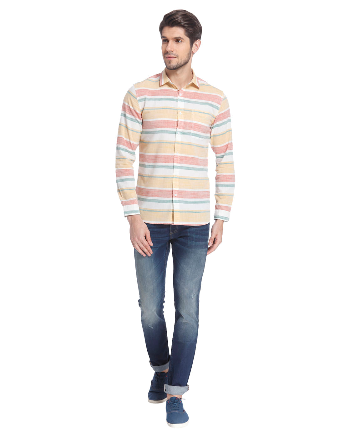 Striped Casual Shirt