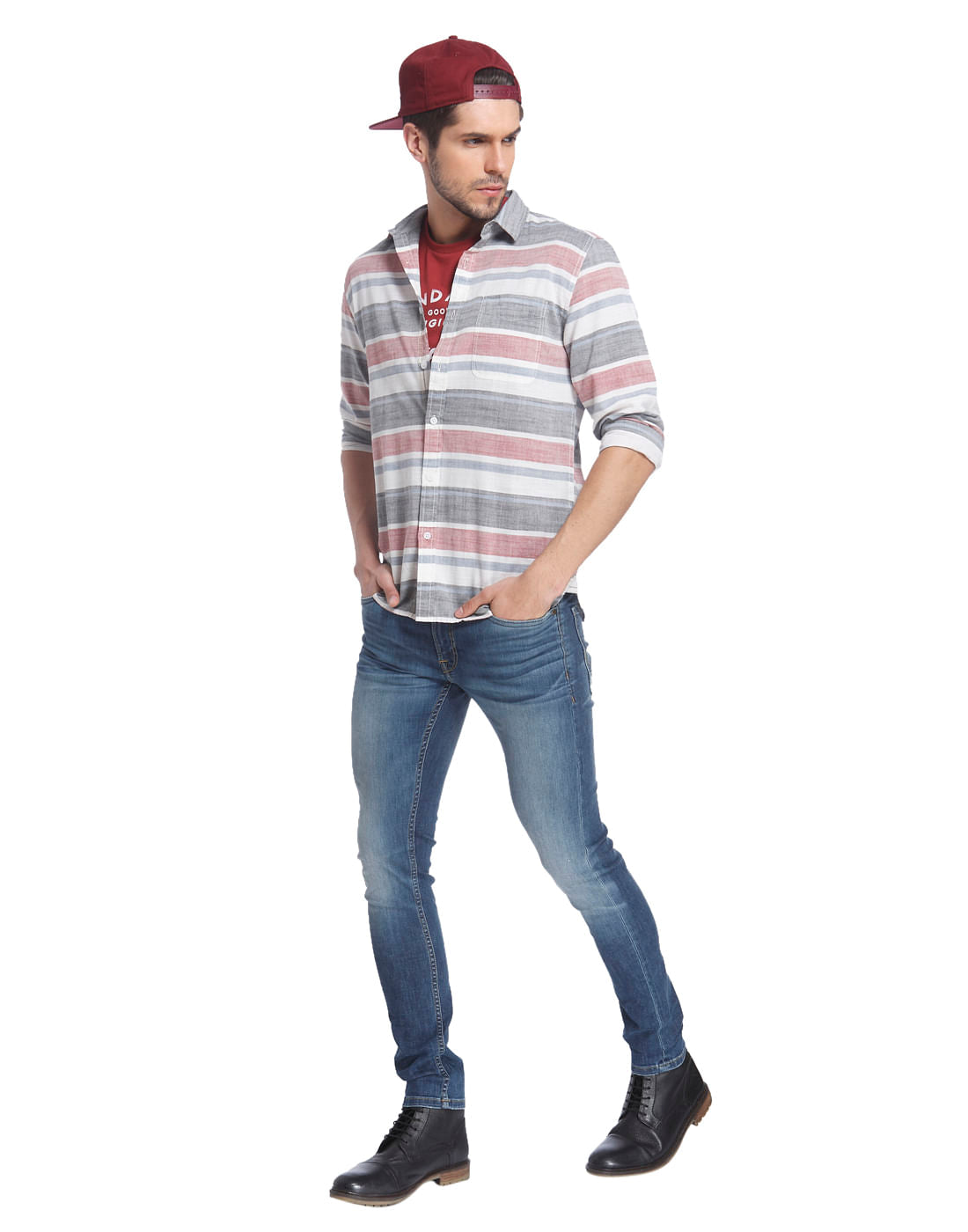 Striped Casual Shirt