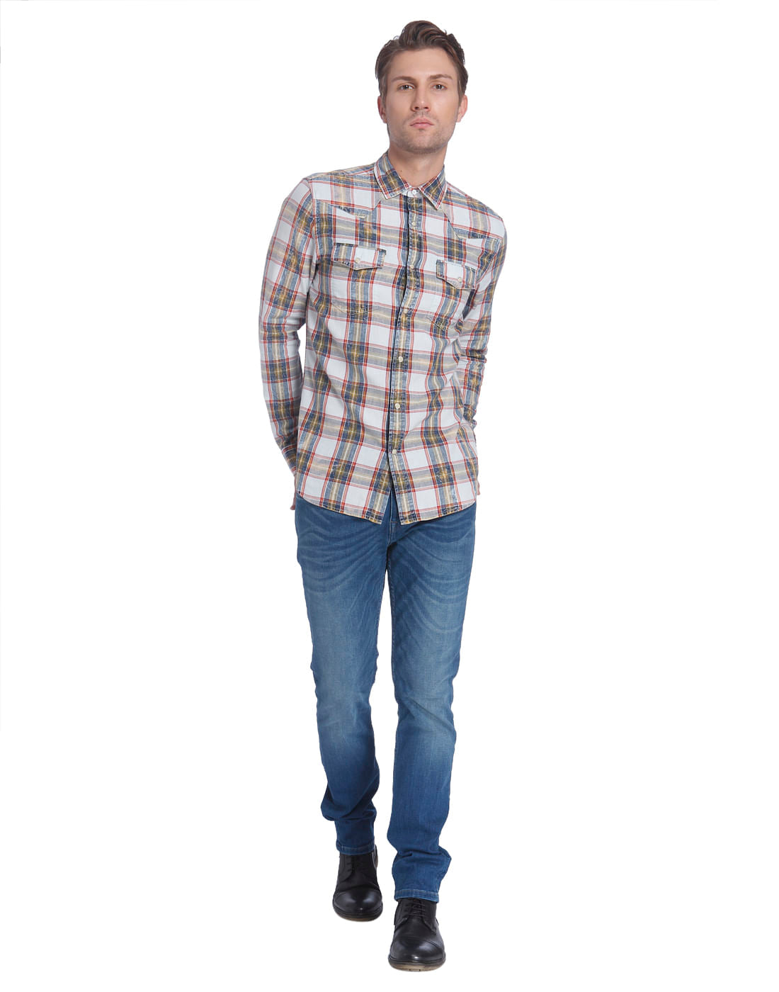 Green Check Shirt