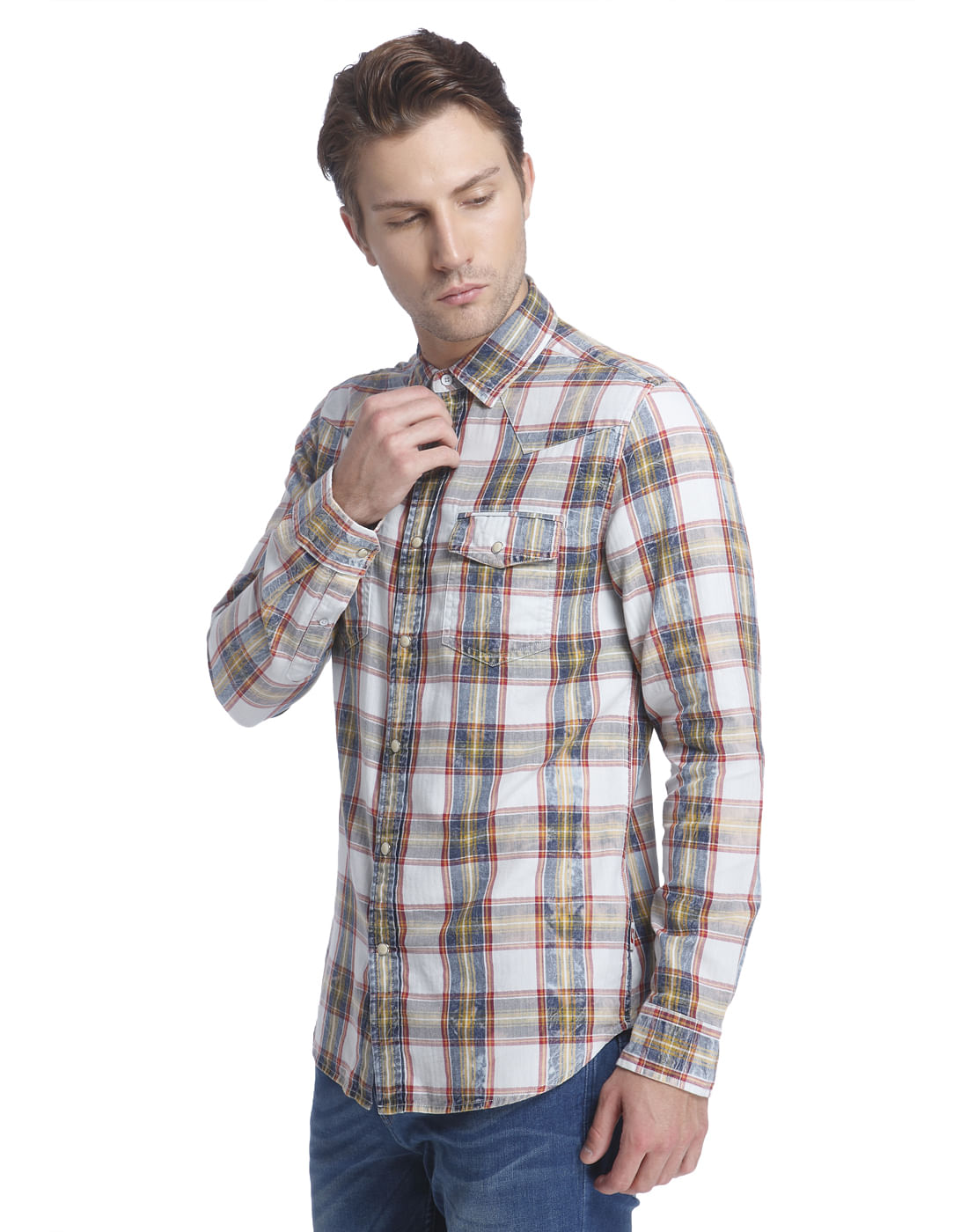 Green Check Shirt