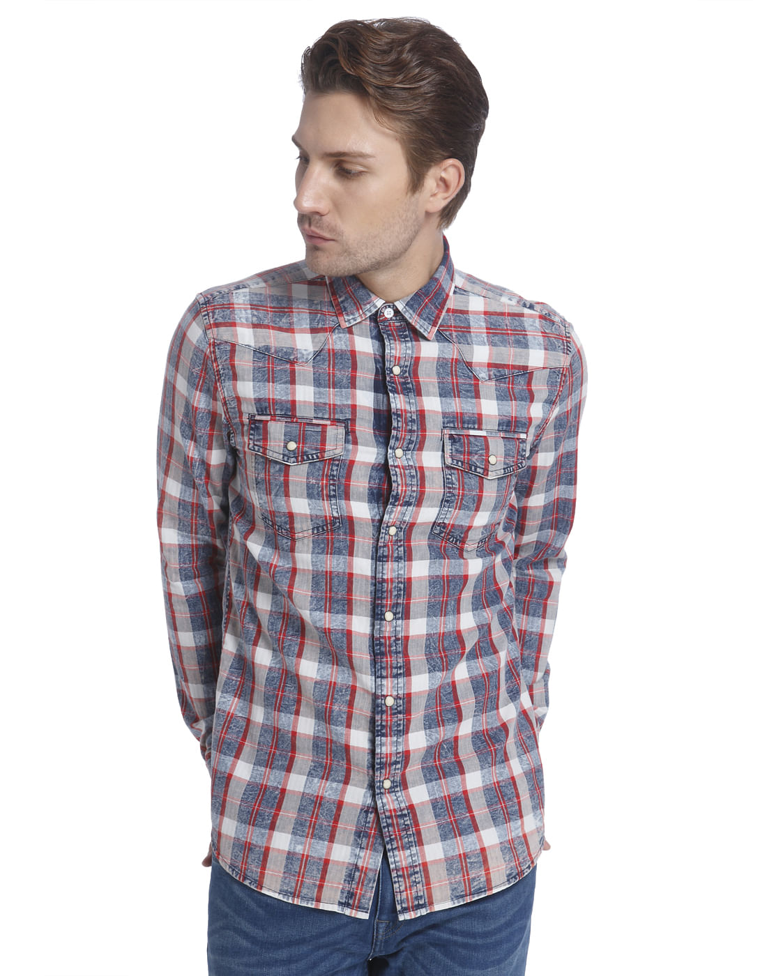 Blue Check Shirt