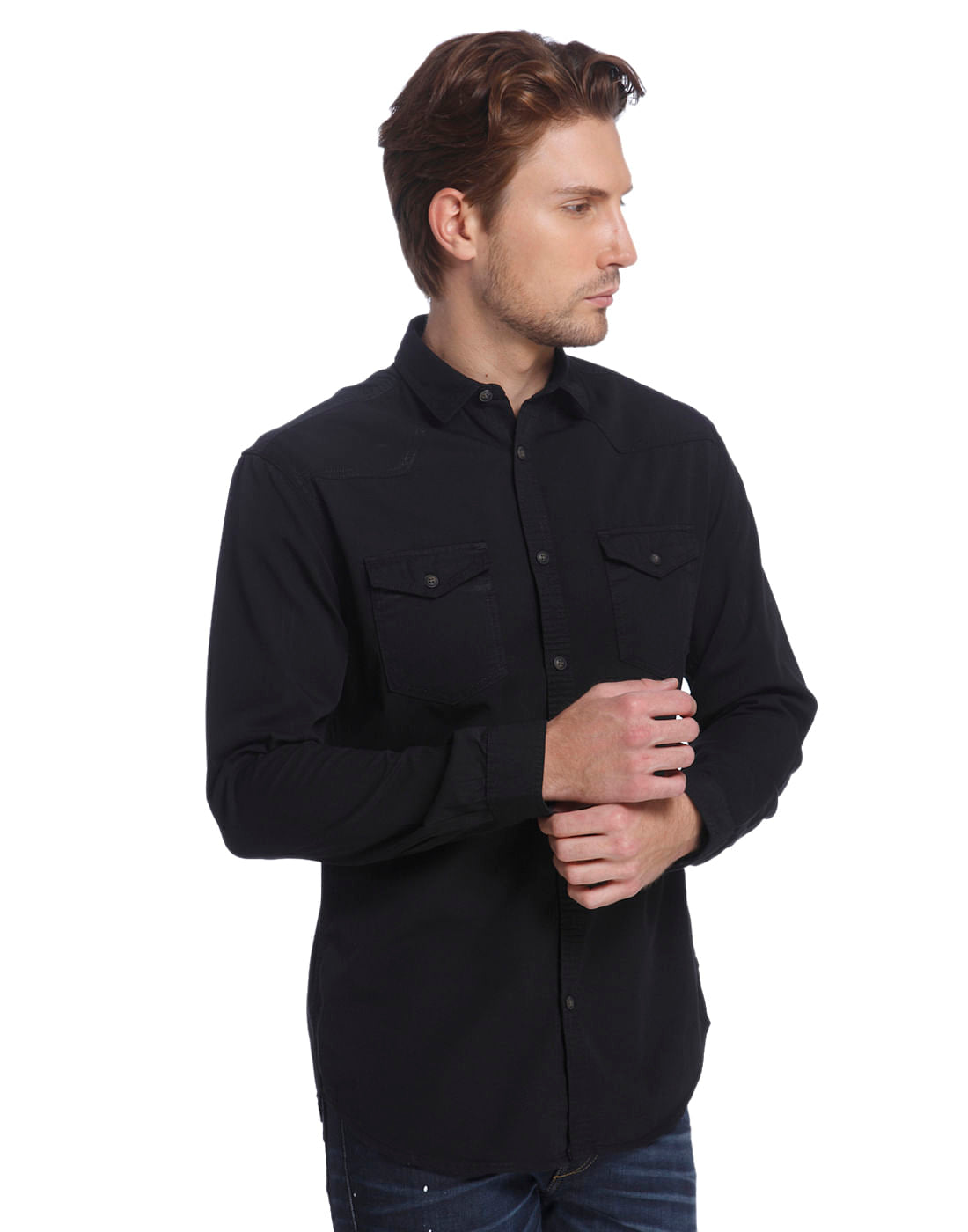 Casual Washed Shirt