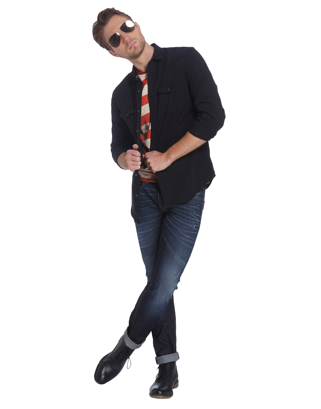 Casual Washed Shirt