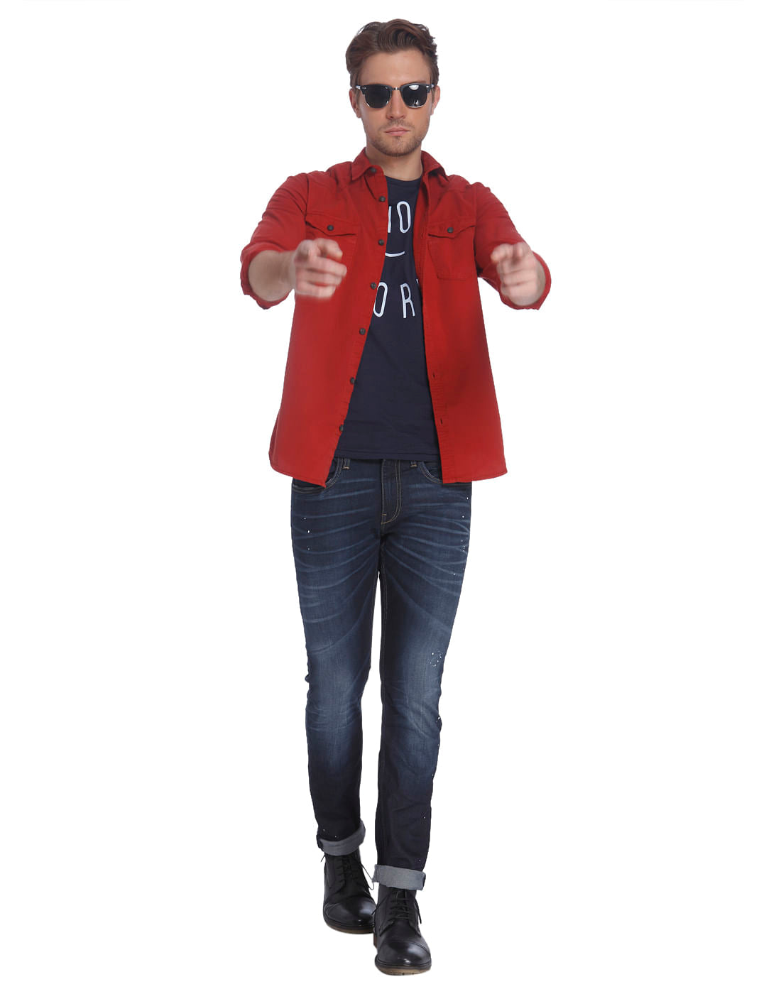 Casual Washed Shirt