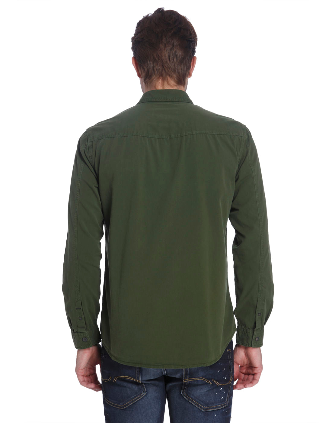 Casual Washed Shirt