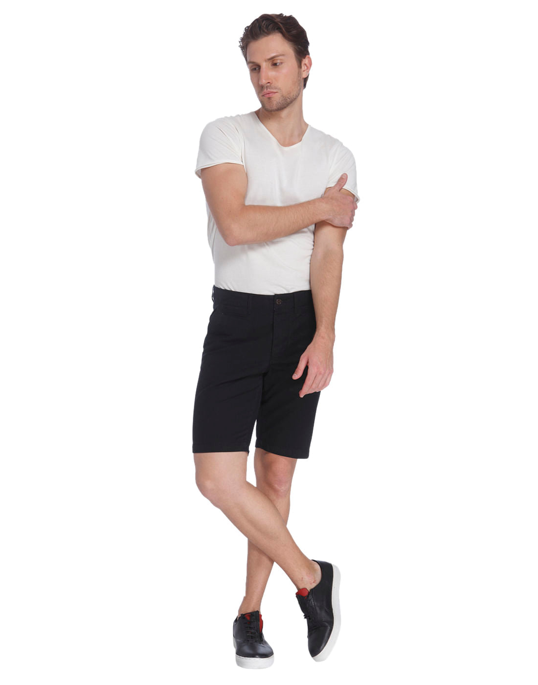 Casual Solid Shorts