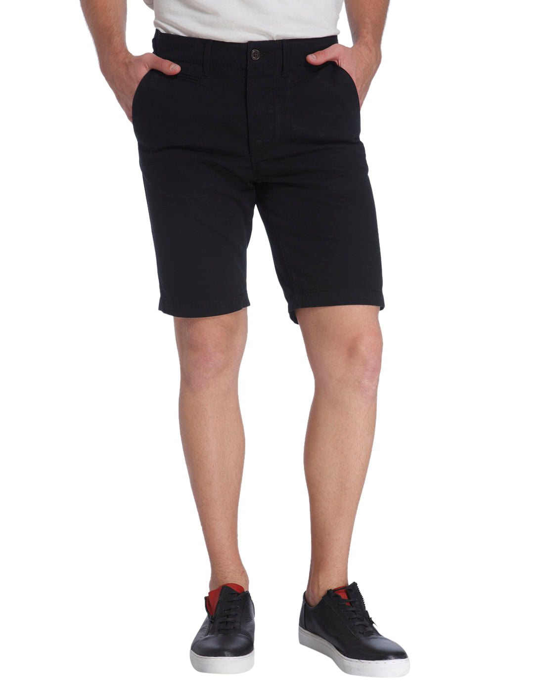 Casual Solid Shorts