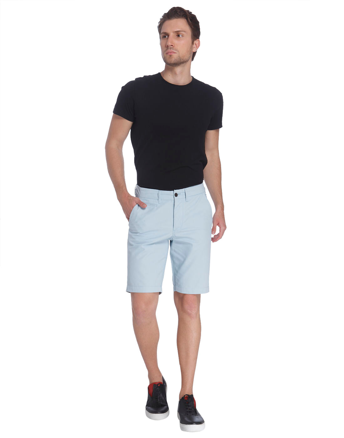 Casual Solid Shorts