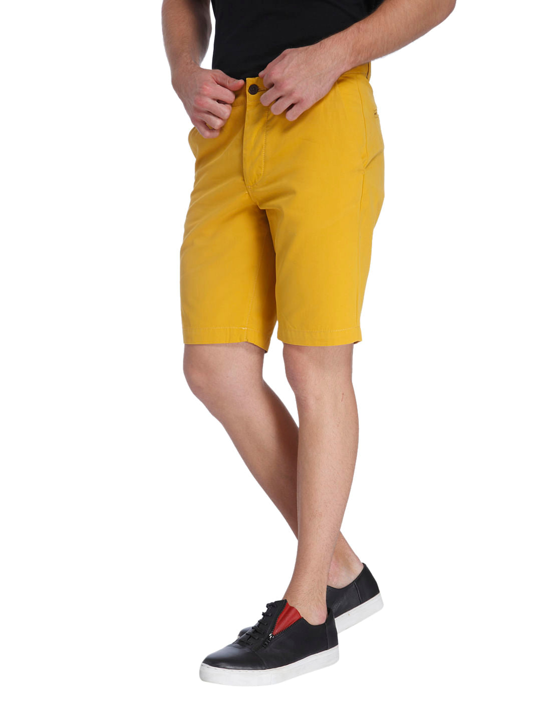 Casual Solid Shorts