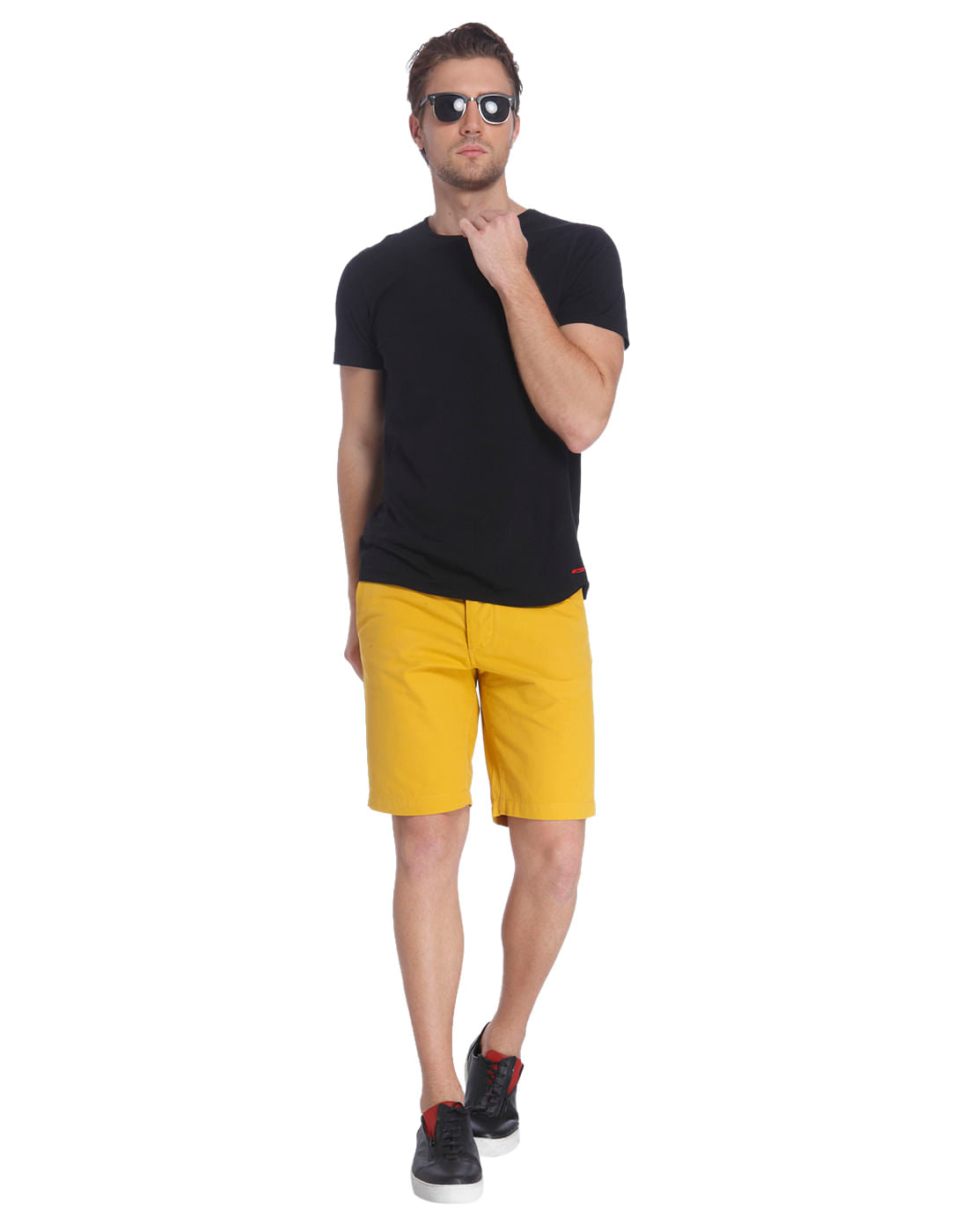 Casual Solid Shorts
