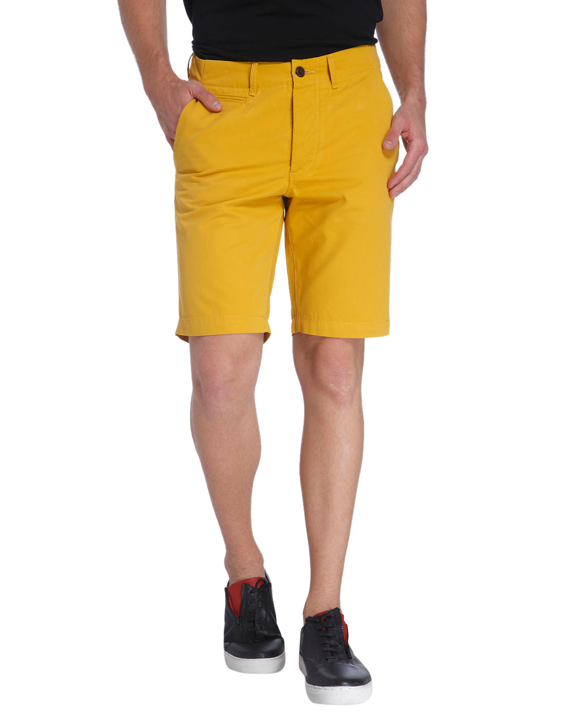 Casual Solid Shorts