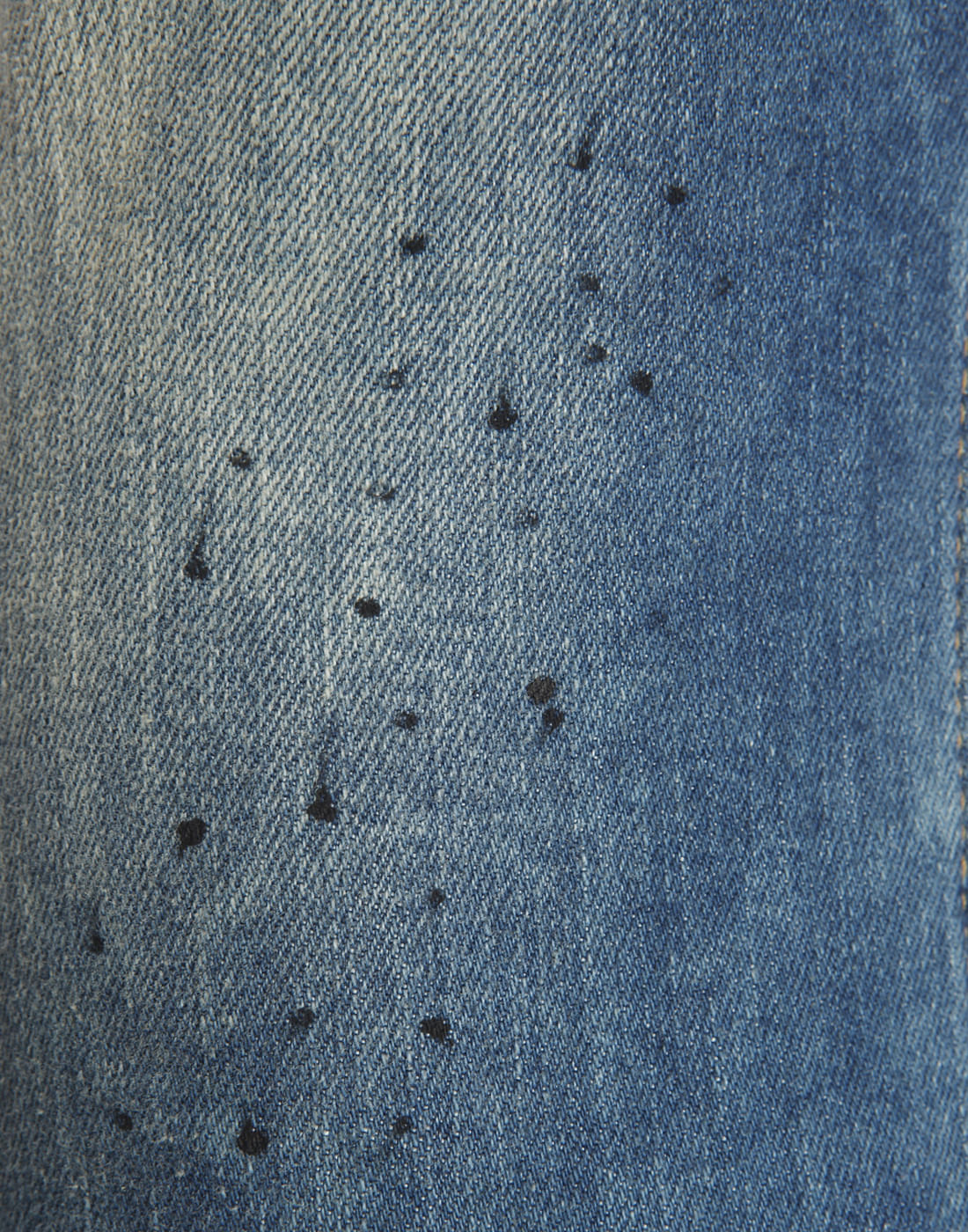 Blue Solid Denim Jeans