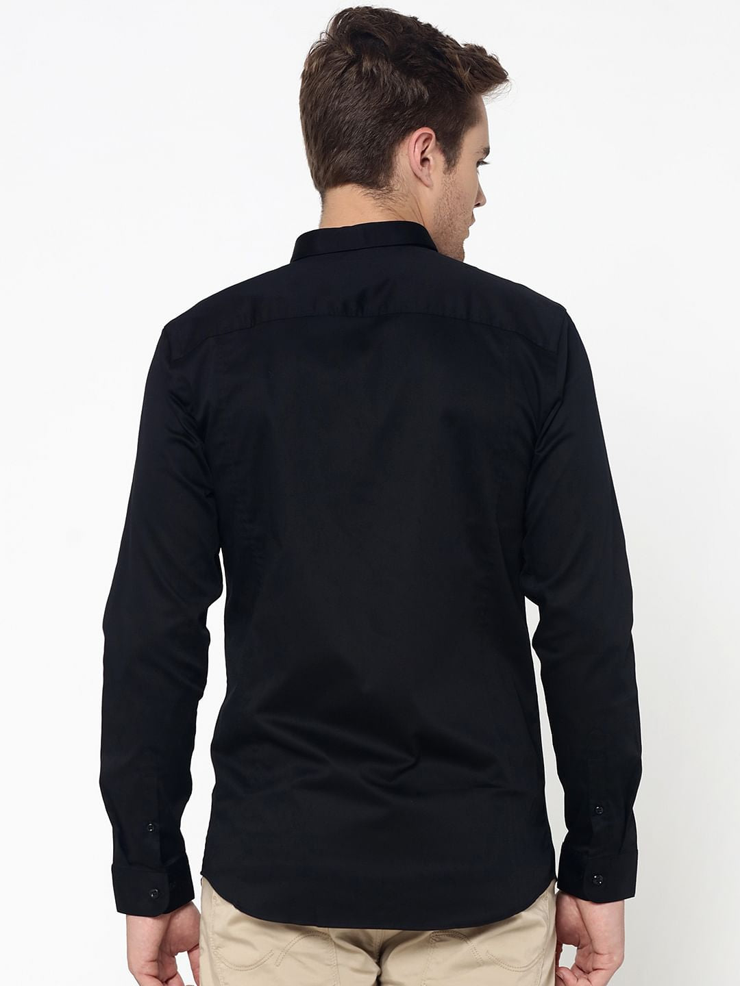 Black Slim Fit Shirt