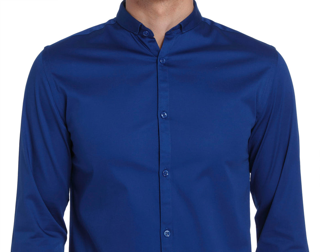 Powder Blue Slim Fit Shirt