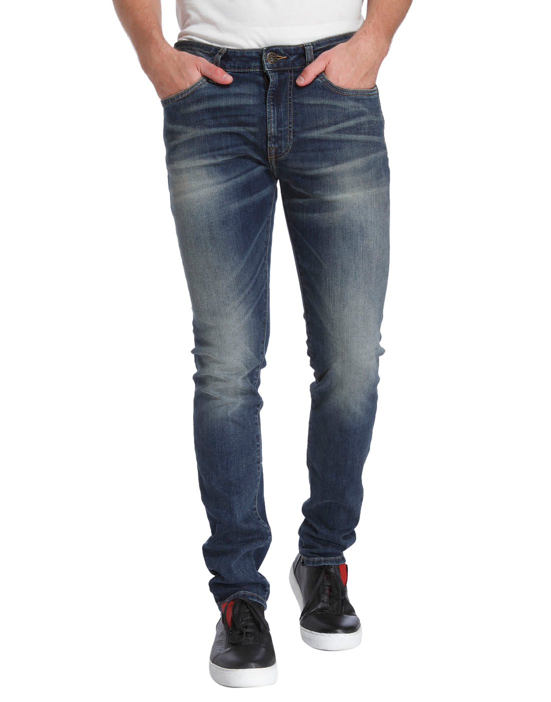 Casual Solid Jeans
