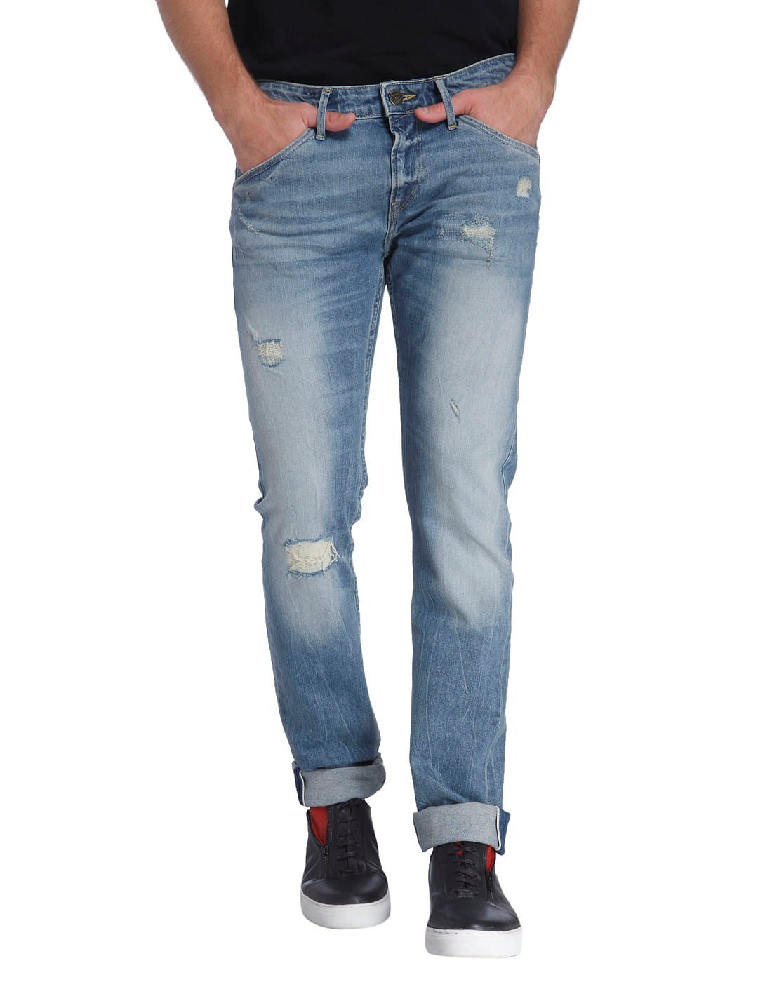 Casual Washed Jeans