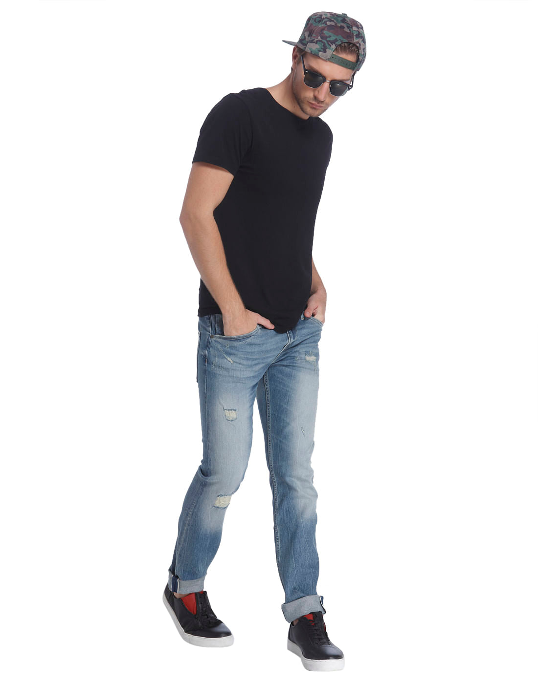 Casual Washed Jeans