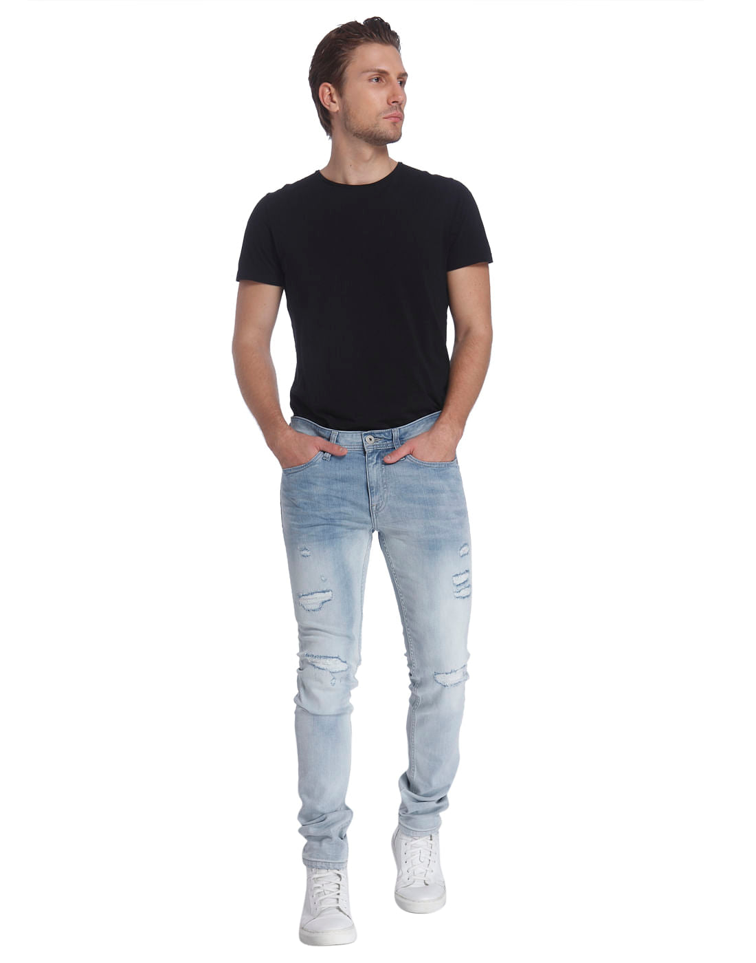 Casual Washed Jeans