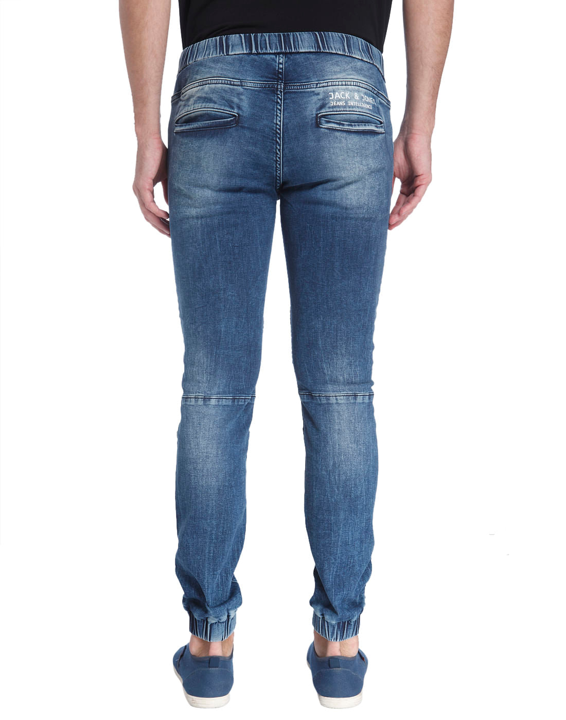 Blue Denim Joggers