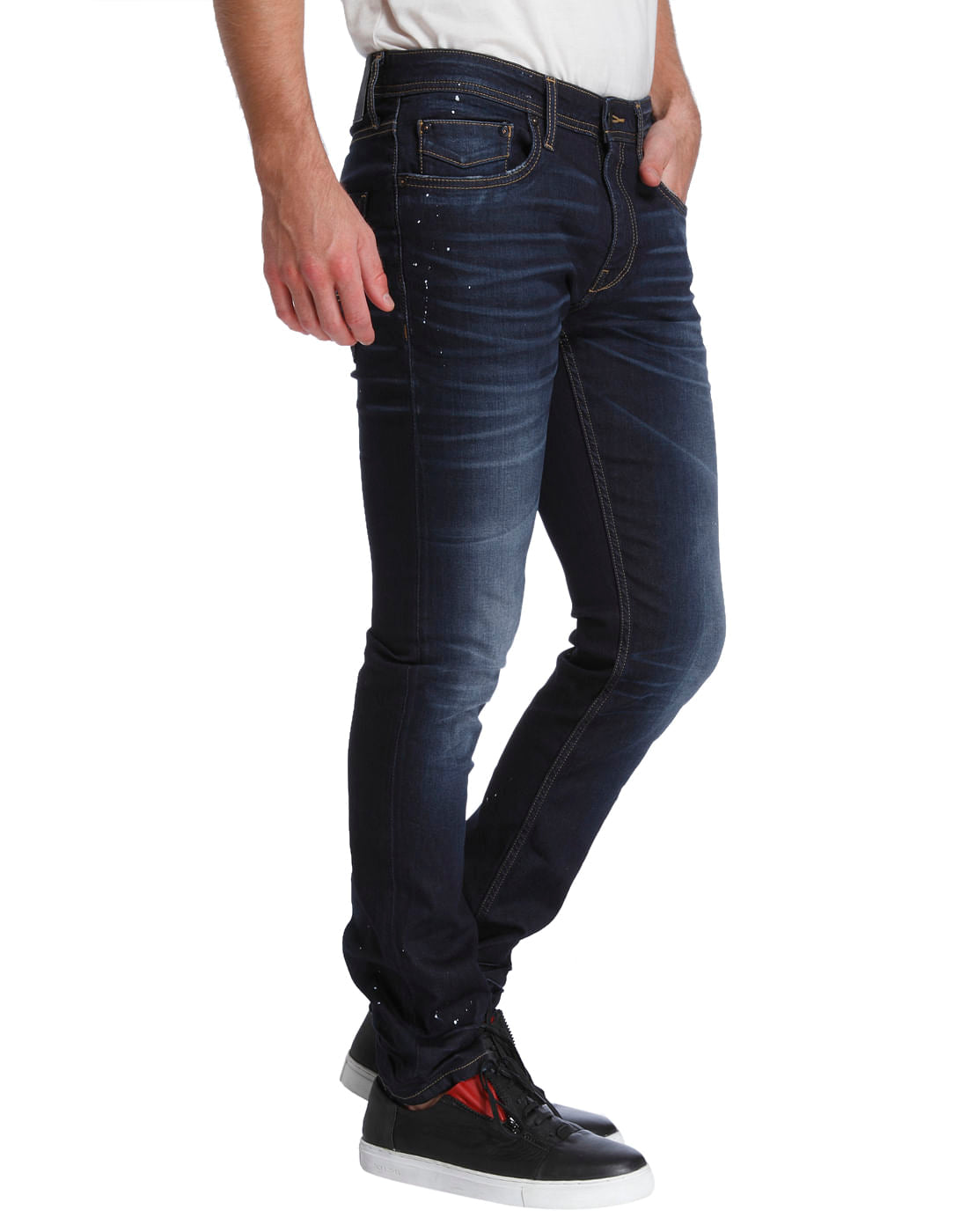 Solid Casual Jeans
