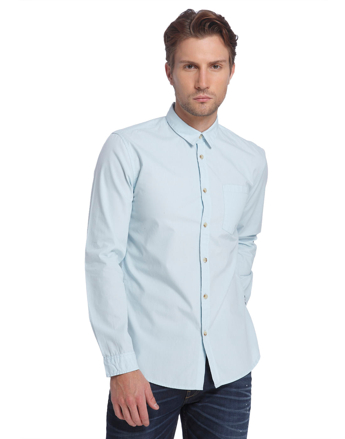Casual Solid Shirt