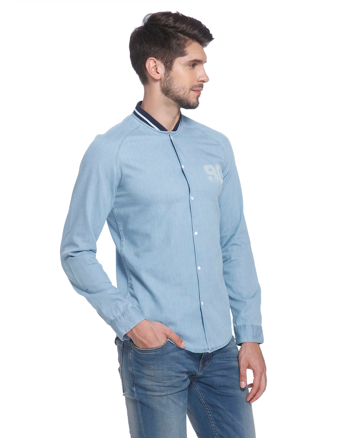 Washed Casual Shirt