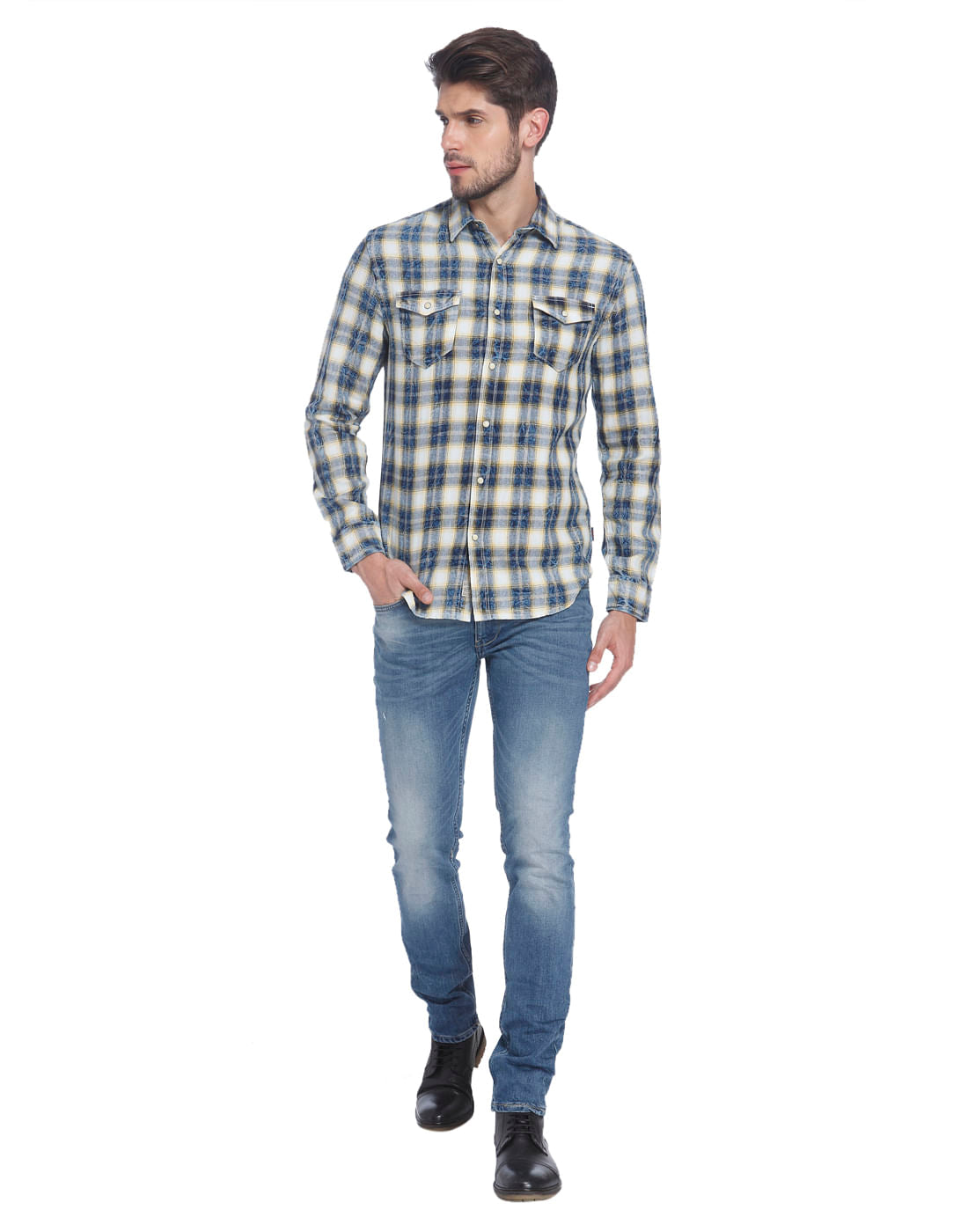 Casual Washed Shirt