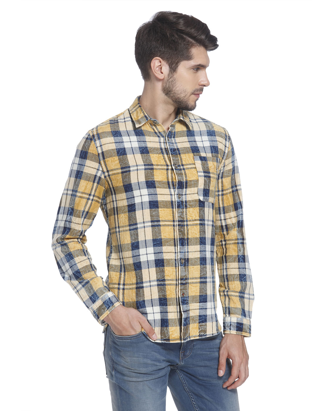 Washed Casual Shirt