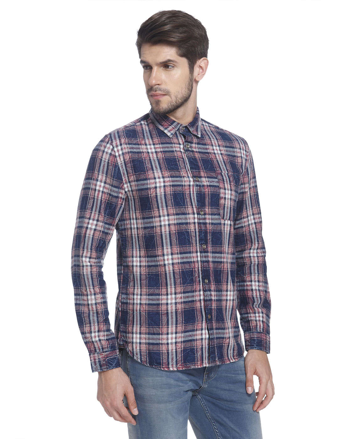 Washed Casual Shirt
