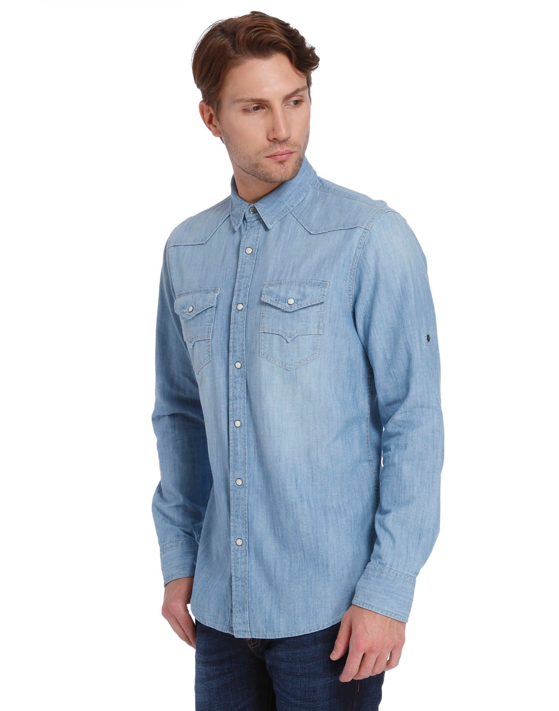Washed Casual Shirt