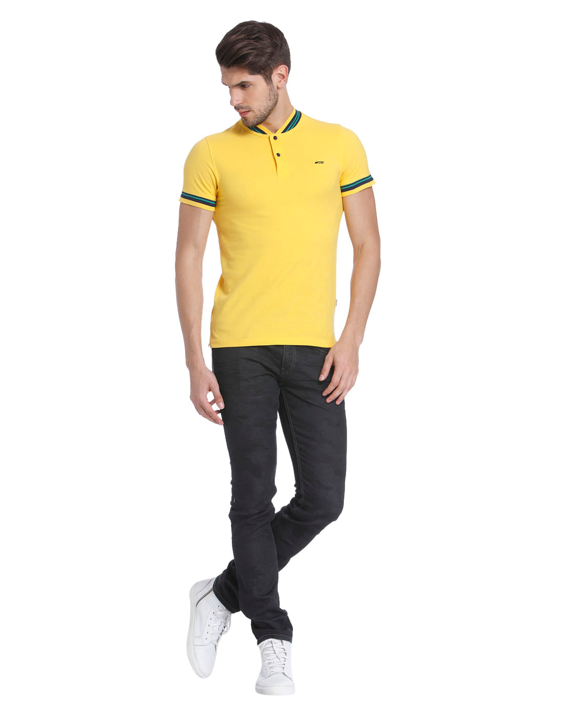 Solid Casual T-Shirt