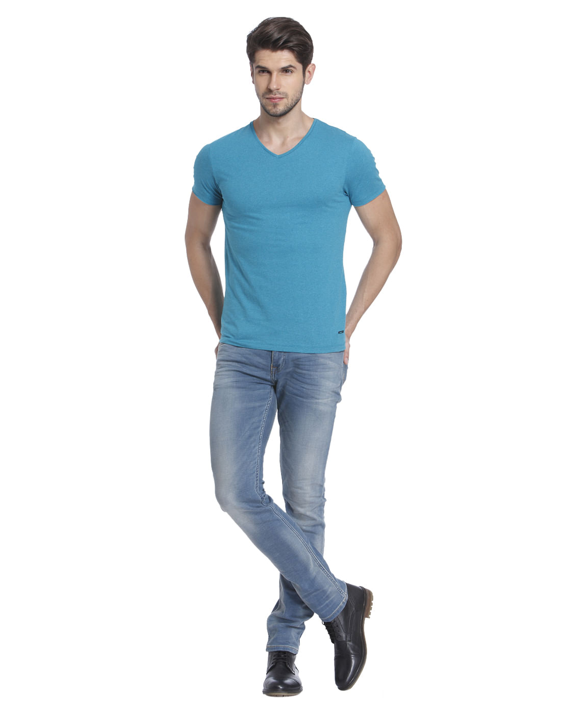 Solid Casual T-Shirt