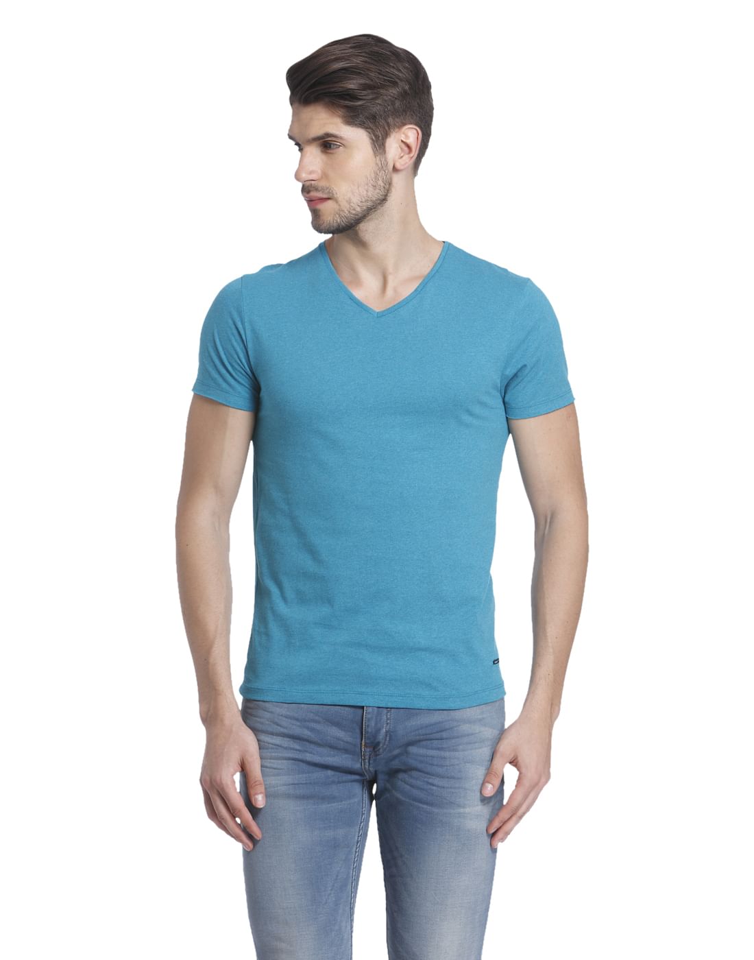 Solid Casual T-Shirt