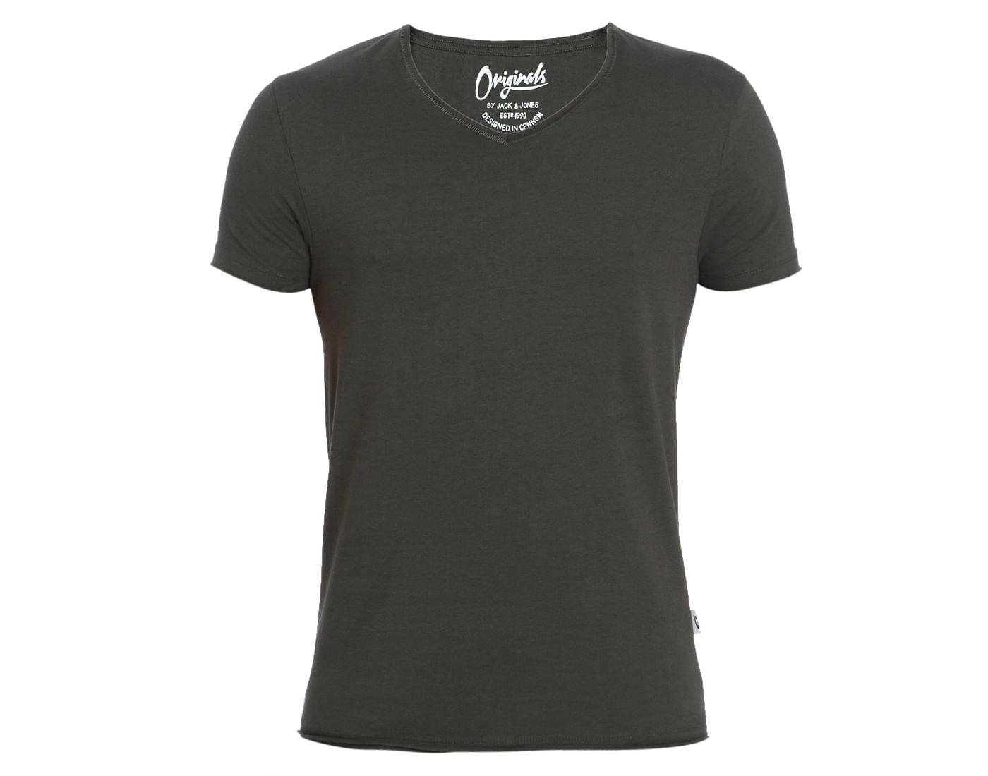 Green V-Neck T-Shirt