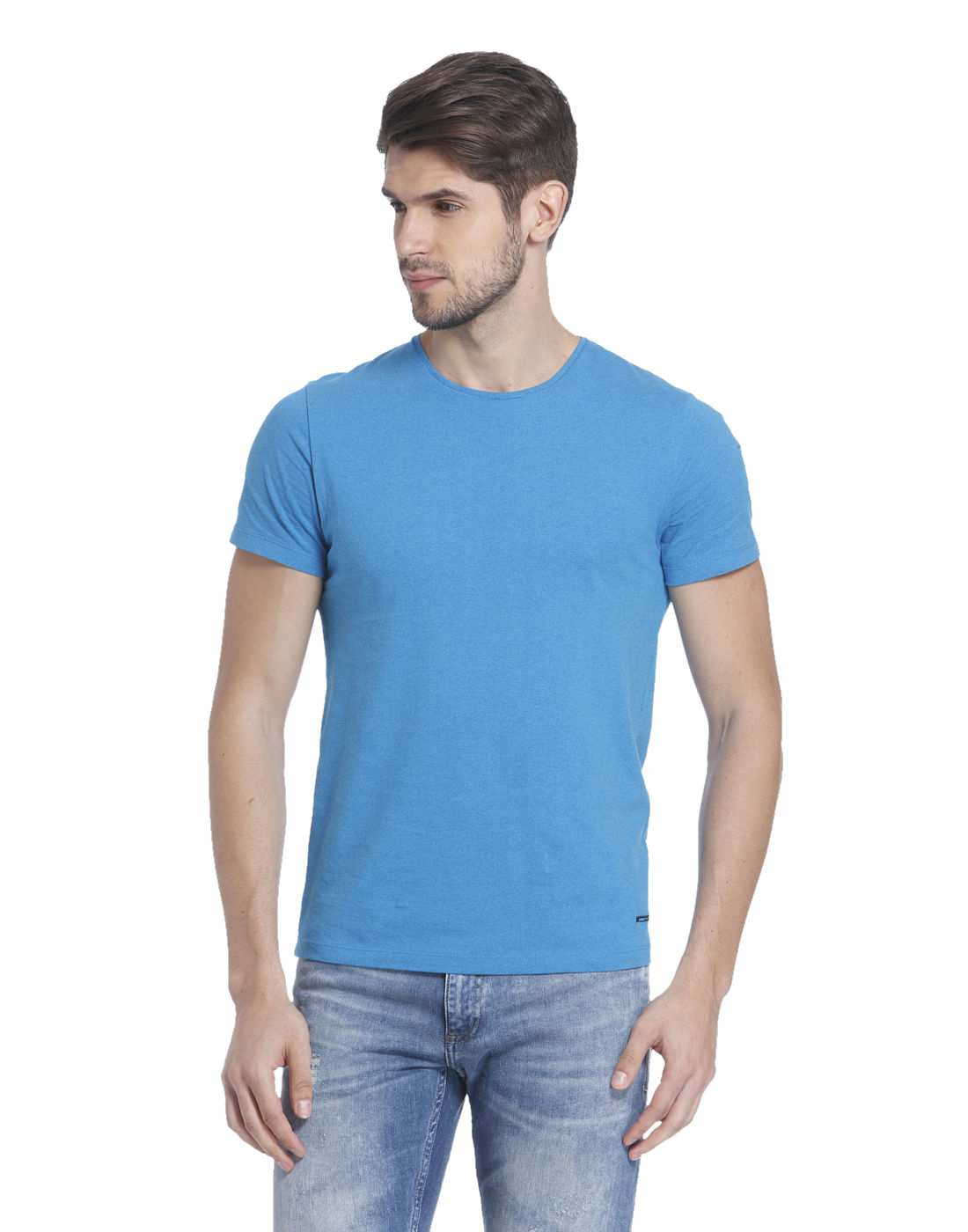 Solid Casual T-Shirt