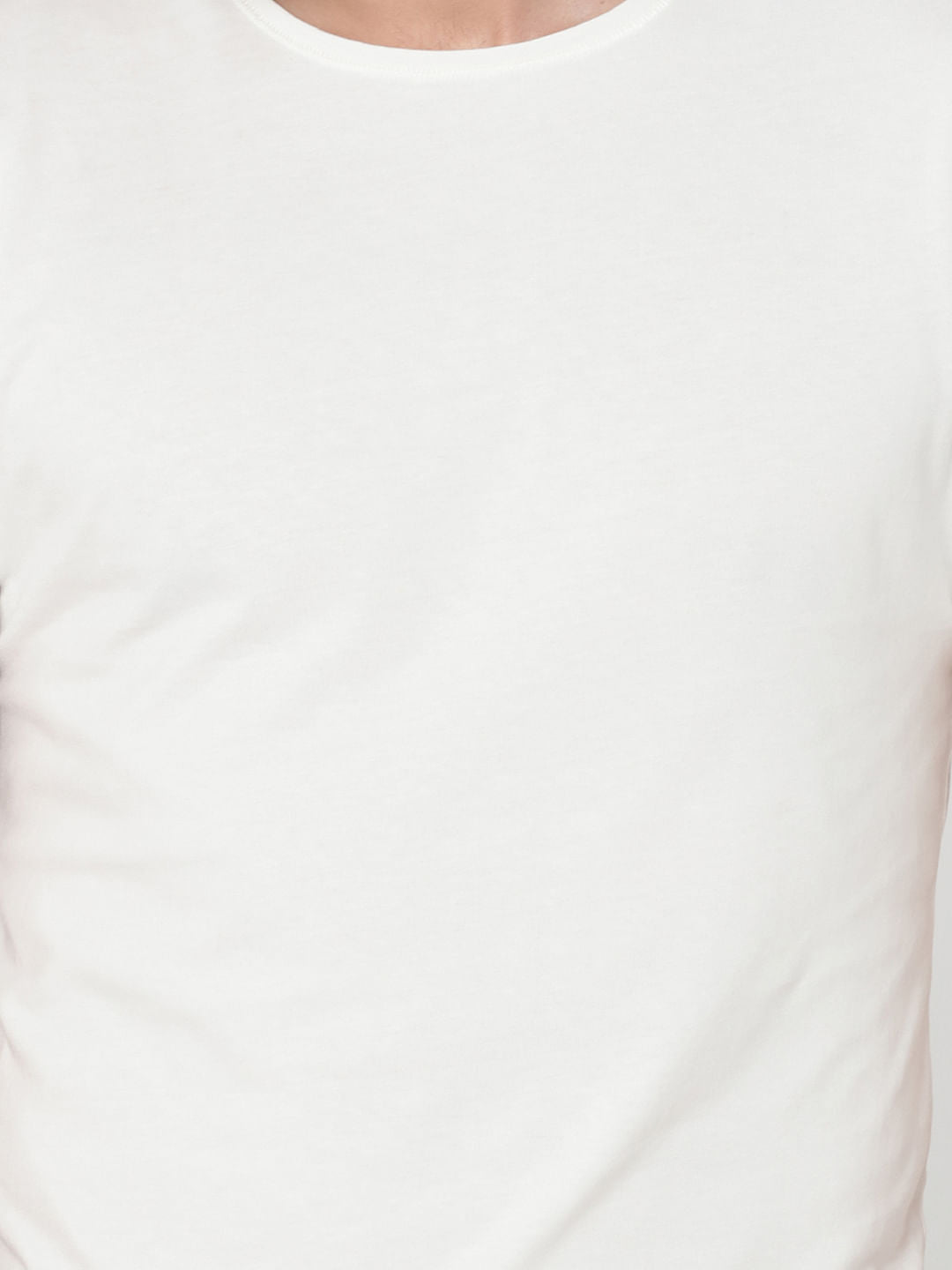 White Crew Neck T-Shirt