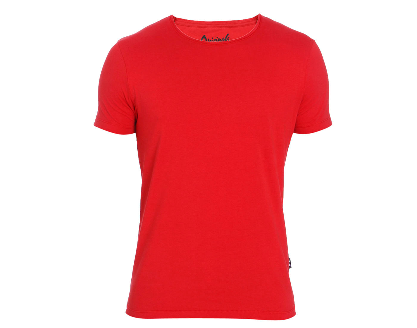 Red Crew Neck T-Shirt