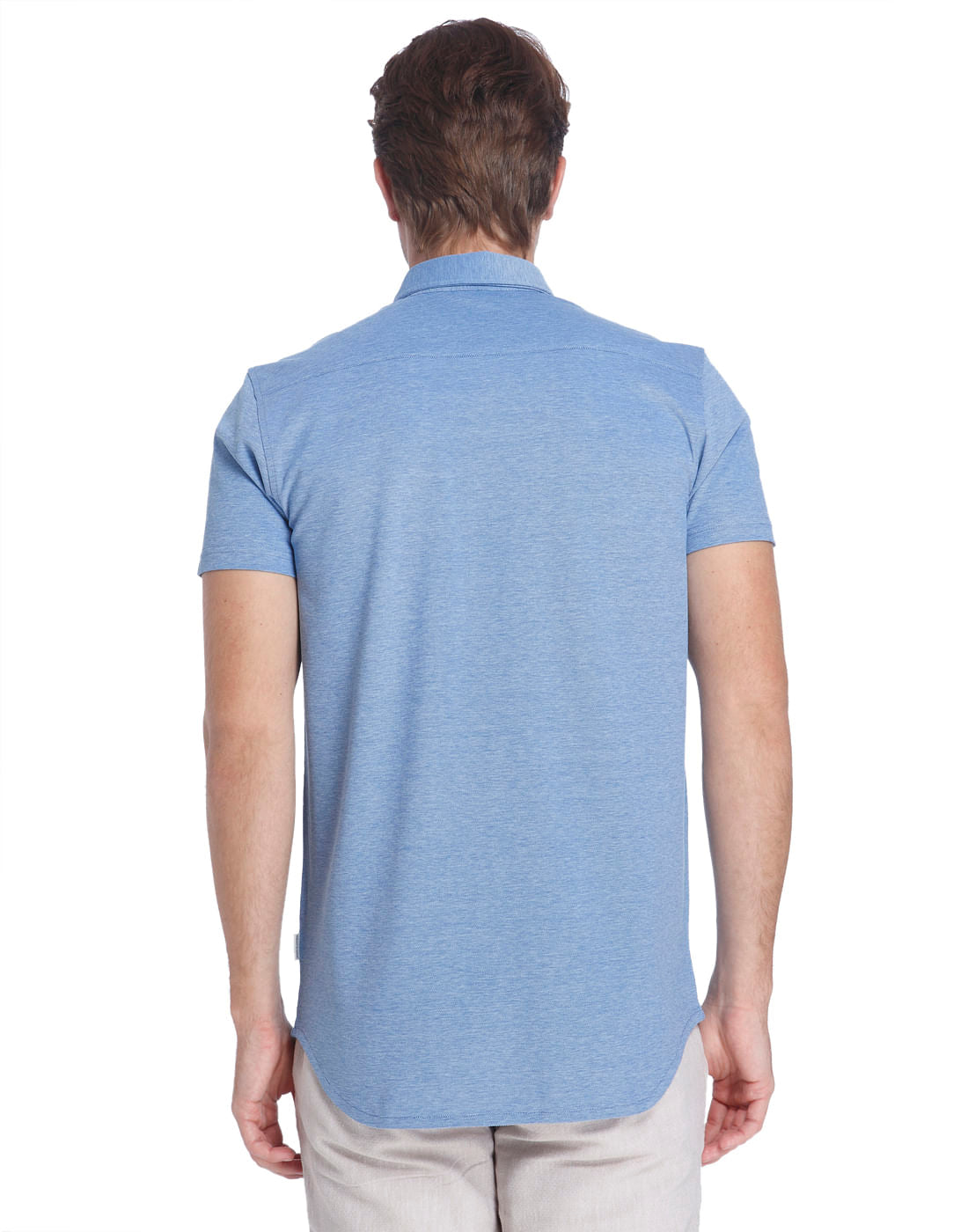 Blue Slim Fit Shirt