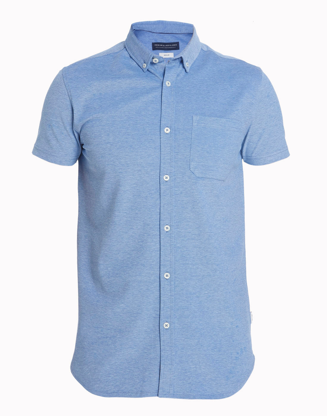 Blue Slim Fit Shirt