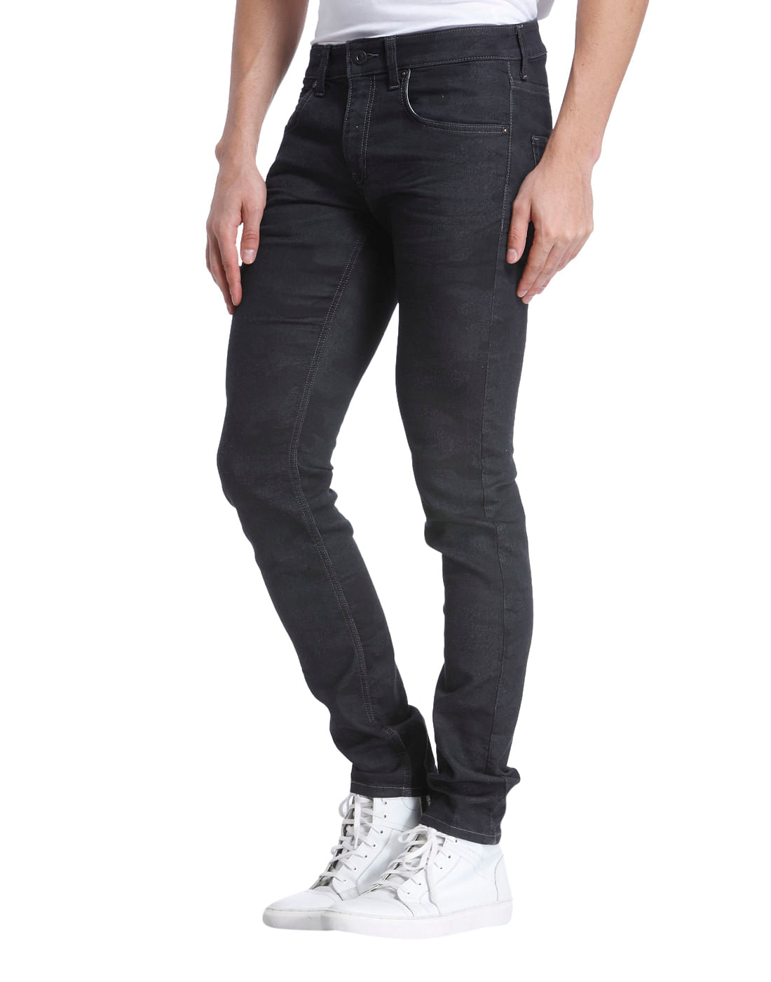 Solid Jeans