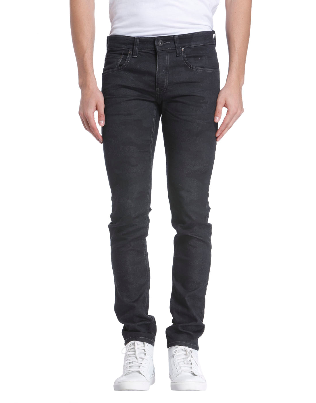 Solid Jeans