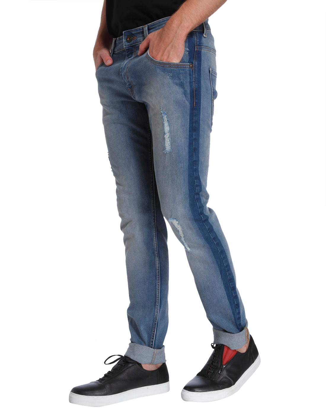 Casual Distressed Jeans