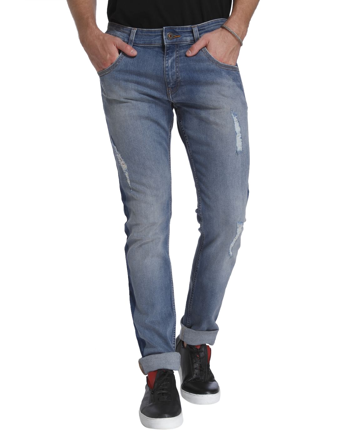 Casual Distressed Jeans