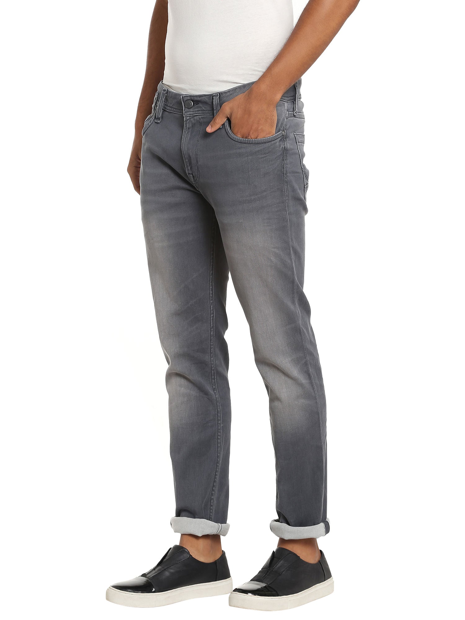 Grey Slim Fit Jeans