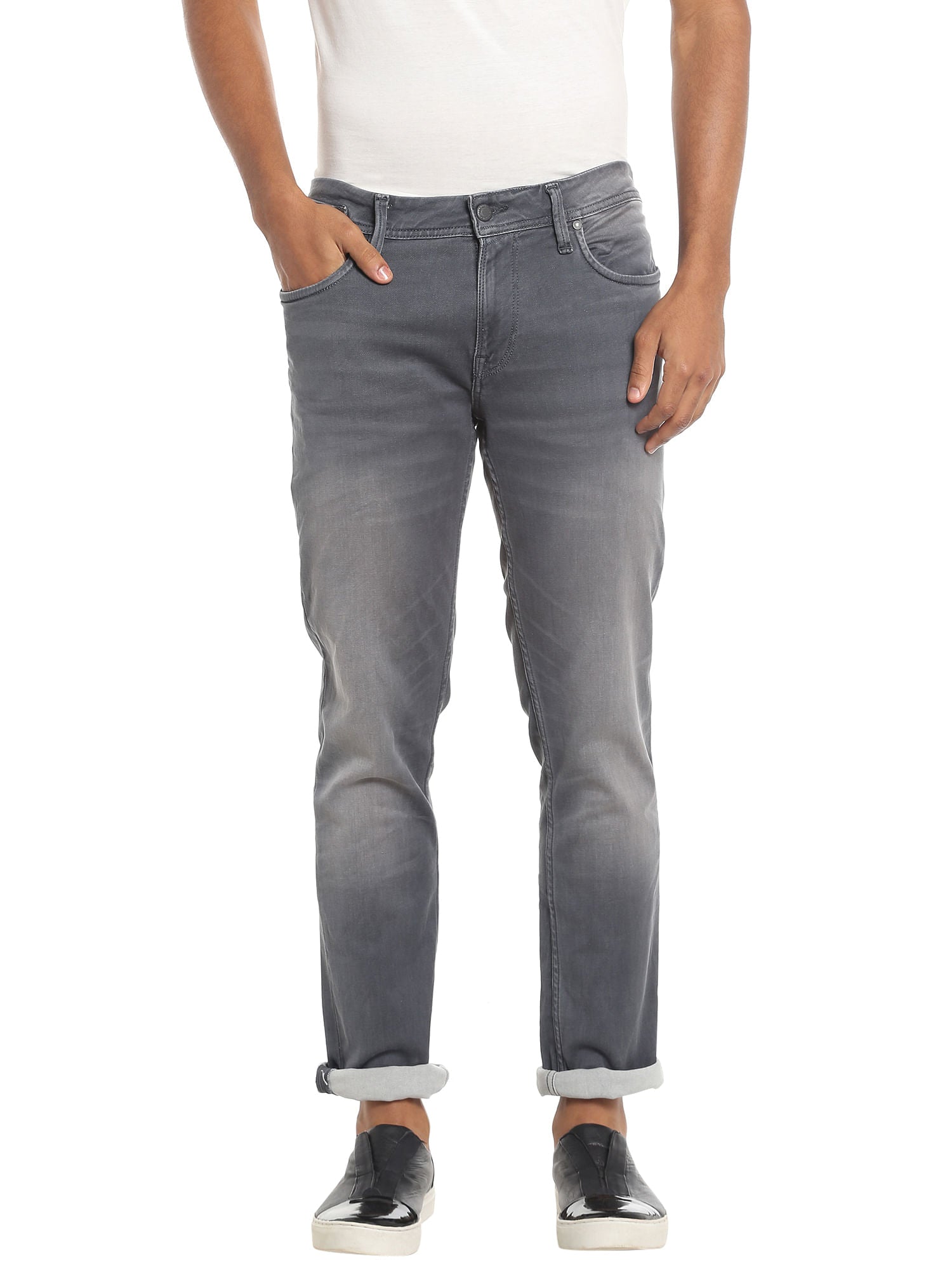 Grey Slim Fit Jeans