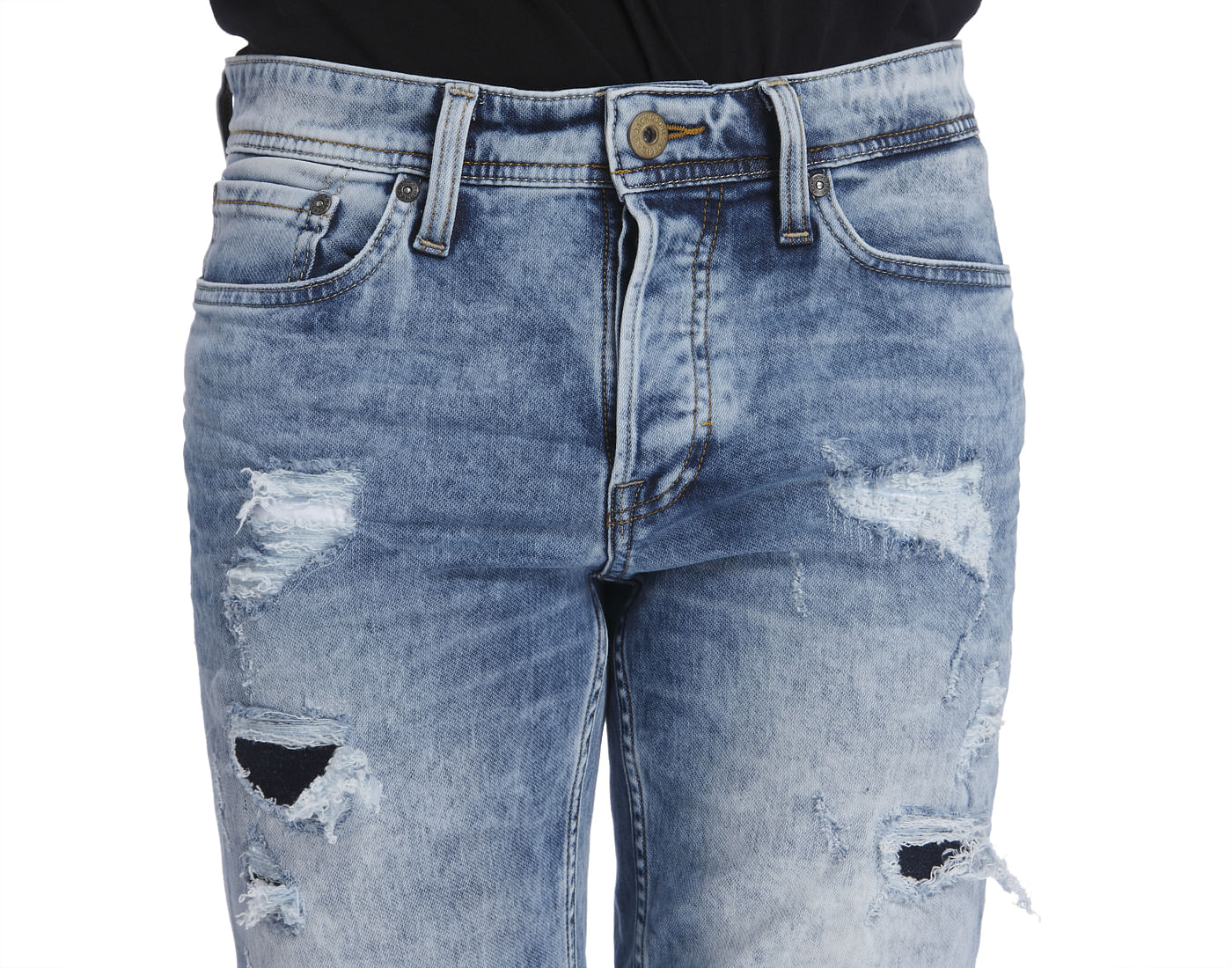 Washed Casual Shorts